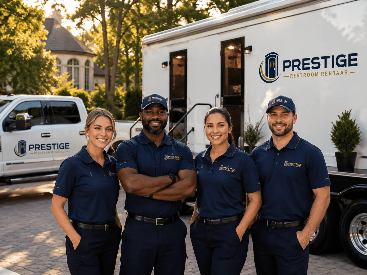 Trusted Luxury Portable Restrooms company in Packwaukee, WI